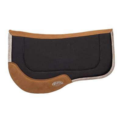 All Purpose Trail Gear Contoured Wool Blend Felt Saddle Pad