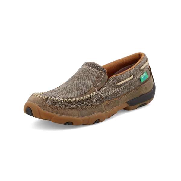 TWISTED X WOMEN'S SLIP-ON ECO DRIVING MOCCASINS