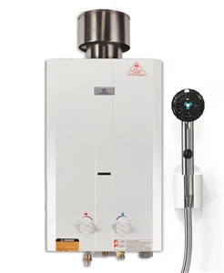 Eccotemp L10 Portable Outdoor Tankless Water Heater w/ Shower Set