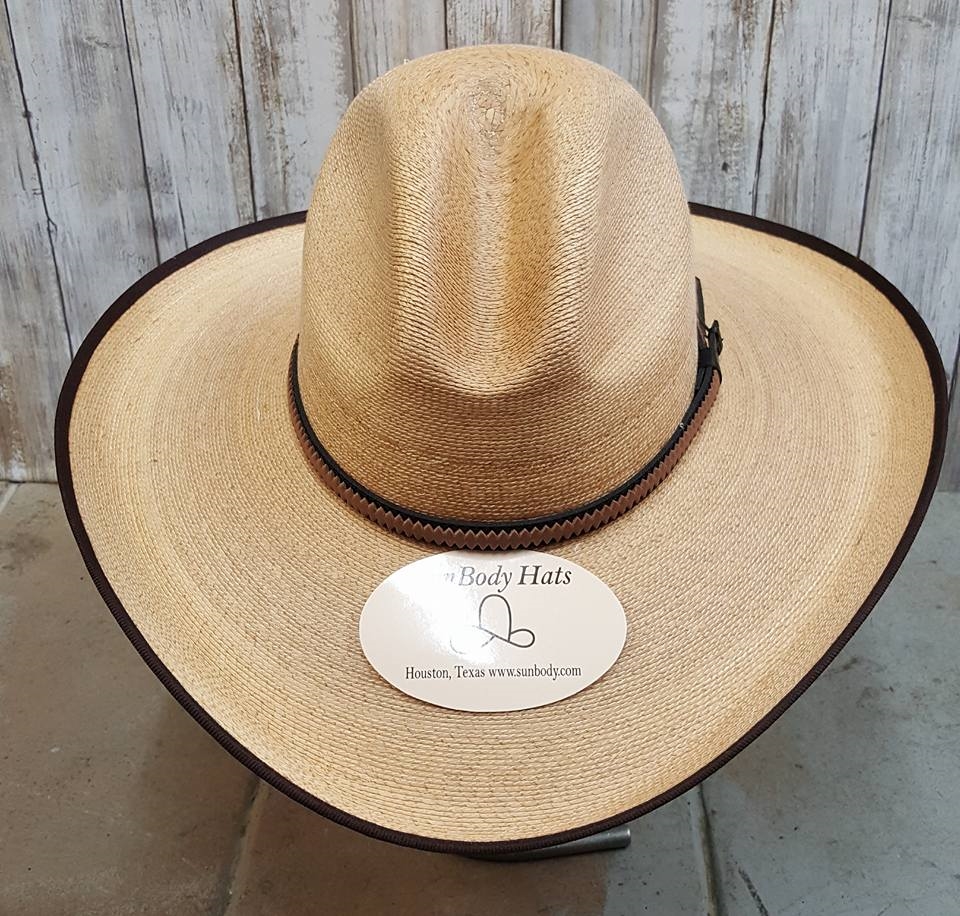 Stetson Square - Mexican Palm Straw Cowboy Hat