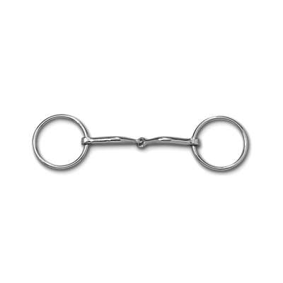 Myler Loose Ring with Sweet Iron Snaffle 3/8" MB 09 3/8