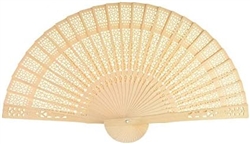 Sandalwood Fan, 8"