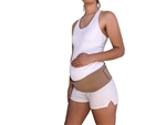 Babybellyband FLIP-IT Reversible Belly Band- Black and Beige
