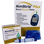 AimStrip Plus Blood Glucose Meter Starter Kit