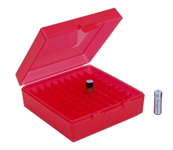 Storage Case for 1/2 Dram Vials, 100 Count