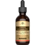 Liquid Vitamin D3 5000 IU by Puritan's Pride, 2 oz.