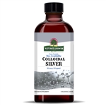Colloidal Silver Bottle – Natural Immune Support Supplement - 4 ounces