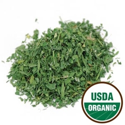 Organic Alfalfa Leaf, Cut and Sifted