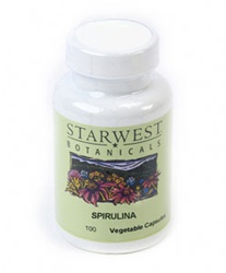 Spirulina by Starwest Botanicals, 100 vegie capsules, 470 mg