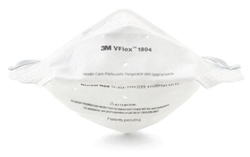 3M™ Vflex™ N95 Particulate Respirator 1804,  Adult Disposable, Box of 50