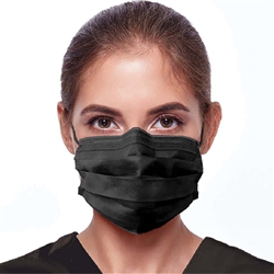 BlakCat Face Mask, Earloop, 4-Layer, 4-Fold, ASTM Level 3, 50/bx