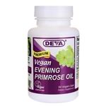Deva Vegan Evening Primrose Oil, 90 Caps