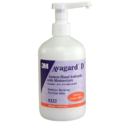 Avagard D Antiseptic Gel Hand Sanitizer, 500 mL