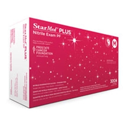 StarMed Plus Exam Gloves Nitrile, Non-Sterile, Purple