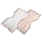Contour OB Pads, Peach 7x13 inches, These pads are used for that period of time following the immediate birth period. These pads fit very well within the mesh panties and are very absorbent and hold a lot of flow.  I would consider them to be a medium to