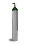 Aluminum Oxygen Cylinder by Mada Medical, Size E
