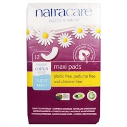 Natracare Natural Pads - Super Pads 12/Box