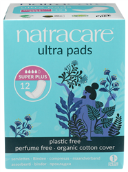 Natracare Natural Pads - Ultra - Super Plus 12/Box