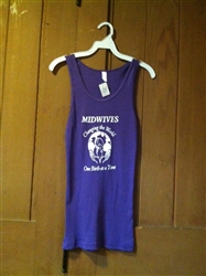 Midwives Ladies Tank Top, 100% Cotton