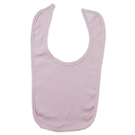 Interlock Infant Bib, 100% Cotton