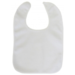 Full Size Infant Bib, 2-ply with Rubber Backing