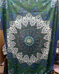 Blue Boho Tapestry