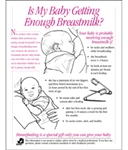 Is My Baby Getting Enough Breastmilk Tear-Off Pad, English/Spanish