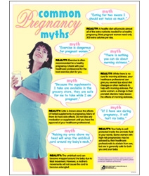 Common Pregnancy Myths Chart