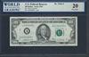 U.S. Federal Reserve, Fr. 2164-A, 100 Dollars, Series 1969 Signatures: Elston/Kennedy 20 Very Fine  