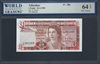 Gibraltar, P-20c, 1 Pound, 10.11.1983 Signatures: B. Traynor 64 TOP UNC Choice  