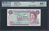 Bermuda, P-29b*, Replacement note, 5 Dollars, 2.1.1981, Signatures: Yearwood/Trued, 64 TOP UNC Choice