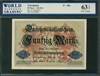 Germany, P-49a, 50 Mark, 5.8.1914, Signatures: six unidentified, 63 TOP UNC Choice