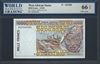 West African States, P-411Dd, 1000 Francs, (19)94, Signatures: Kabore/Banny (sig. 26), 66 TOP UNC Gem