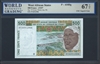 West African States, P-410Dg, 500 Francs, (19)97, Signatures: N'Goran/Banny (sig. 28), 67 UNC Superb Gem