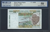 West African States, P-410Dl, 500 Francs, (20)01, Signatures: Diop/Banny (sig. 30), 58 About UNC Choice