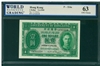 Hong Kong, P-324a, 1 Dollar, 9.4.1949, Signatures: G. Follows, 63 UNC Choice