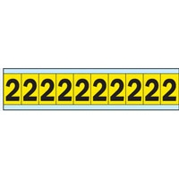 1530-2 OUTDOOR NUMBERS B-946 25MM CD 10