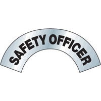 REF HARD HAT STICKER SAFETY OFFICER