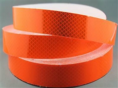 3Mâ„¢ Diamond Gradeâ„¢ Cubed (DG3) Fluro Orange Reflective Tape - 4084 Fluorescent Orange 50mm x 45.7m roll