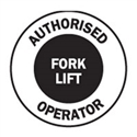 HARD HAT EMBLEM AUTHORISED FORK.. CD4