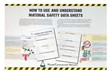 Poster On How To Use & Understand MSDS - MSDS Training Poster