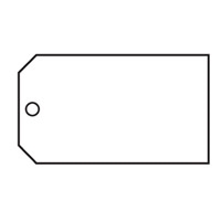 MAT CONTROL B-851 BLANK WHT PK25