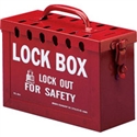 GROUP LOCK BOX RED