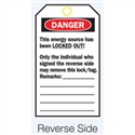 LO.TAGS REV.SIDE#2 B-851 DO NOT.. PK25
