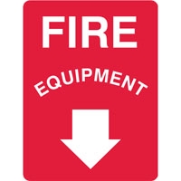 FIRE SIGN FIRE EXTINGUISHER SS GLO