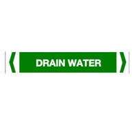 HI-VIS P.MARKER DRAIN W..OVER 250MM PK10