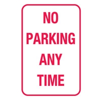 T&P SIGN NO PARKING ANY.. 300X450 REF A
