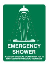 EMERGENCY SHOWER 450X300 MTL