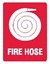 FIRE SIGN FIRE HOSE MTL