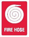 FIRE SIGN FIRE HOSE MTL